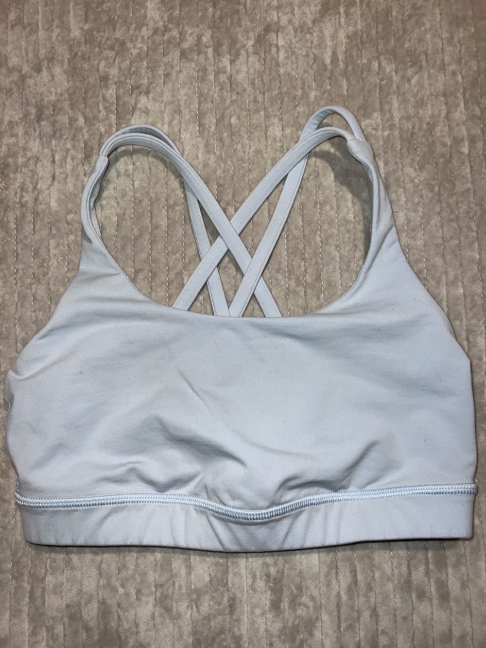 Lululemon Energy Bra Light blue